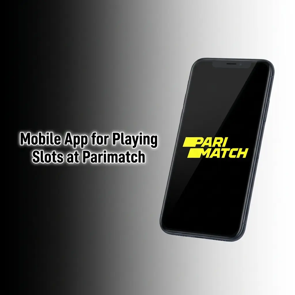 Parimatch mobile app slots lobby on smartphone with touch-friendly interface for browsing and playing slot games