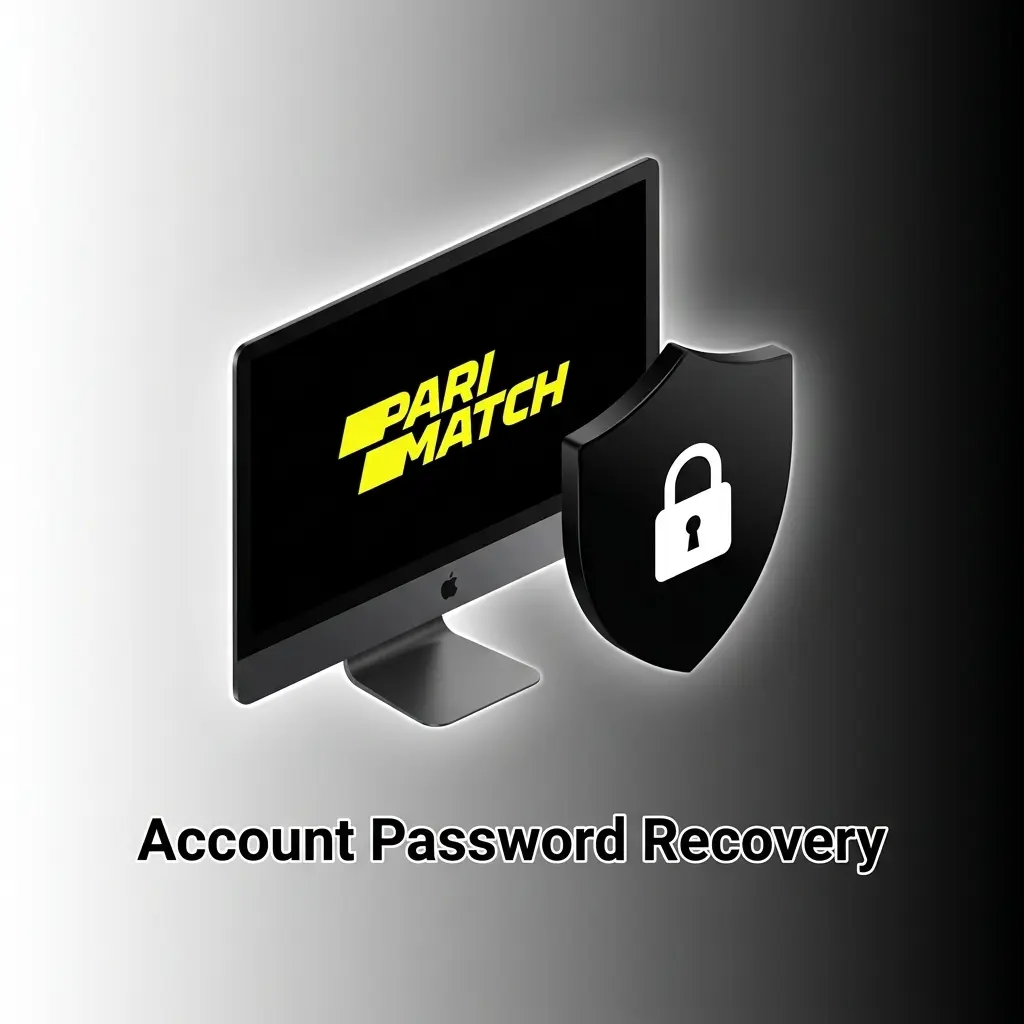 Parimatch account password recovery steps showing forgot password process via email or phone number reset