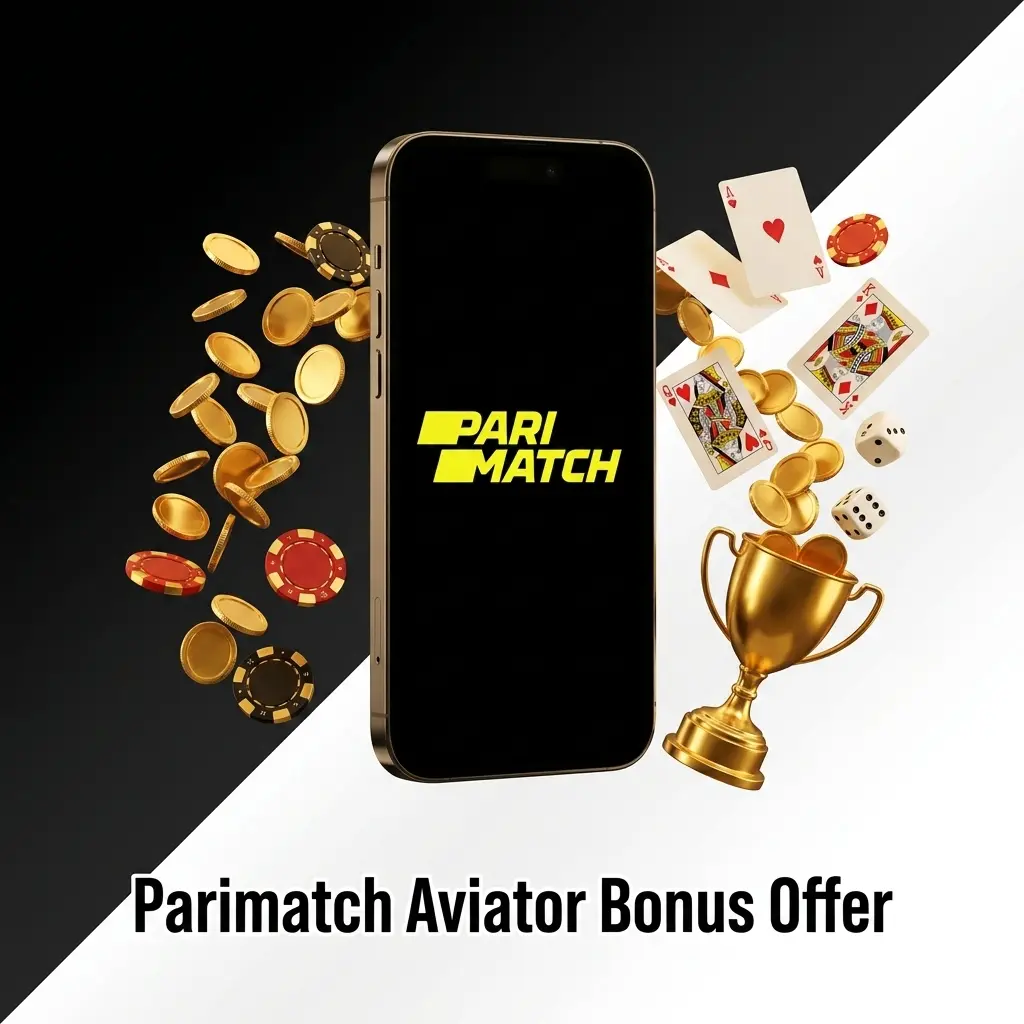 Parimatch Aviator bonus offer showing welcome bonuses up to ₹30,000 for instant games with 100% match on first deposit