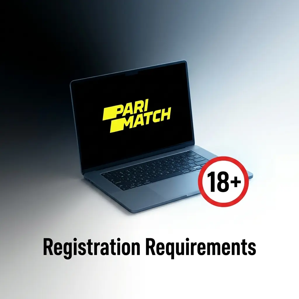 Parimatch registration requirements checklist showing age, identity, and eligibility conditions for new users