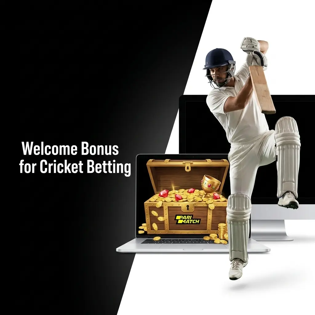 Parimatch Sports Welcome Bonus 150% up to INR 20,000 for new users on cricket betting markets