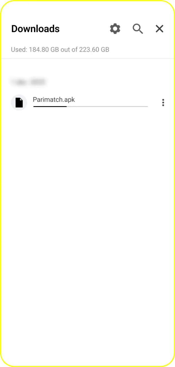 Run the setup file to install the app and begin playing on Parimatch Aviator.