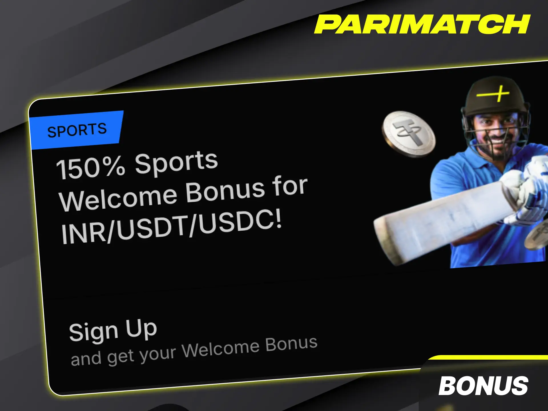Maximize your sports bankroll by claiming the exclusive bonus for basketball betting at Parimatch.