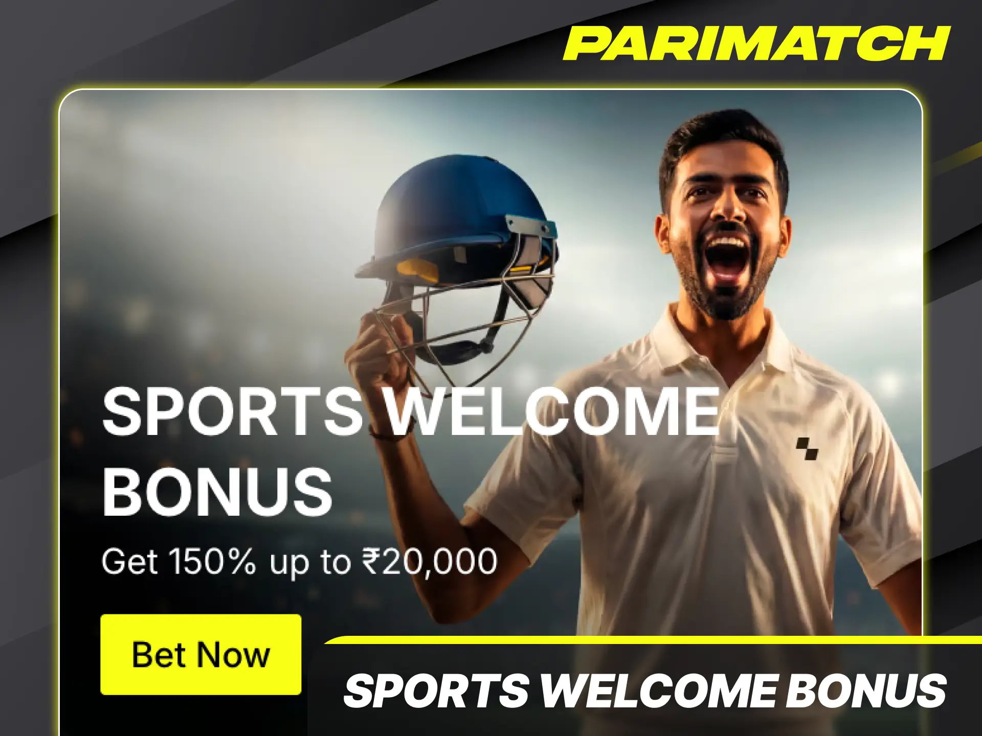 Place your first sports predictions using the official sports welcome bonus from Parimatch bonuses.