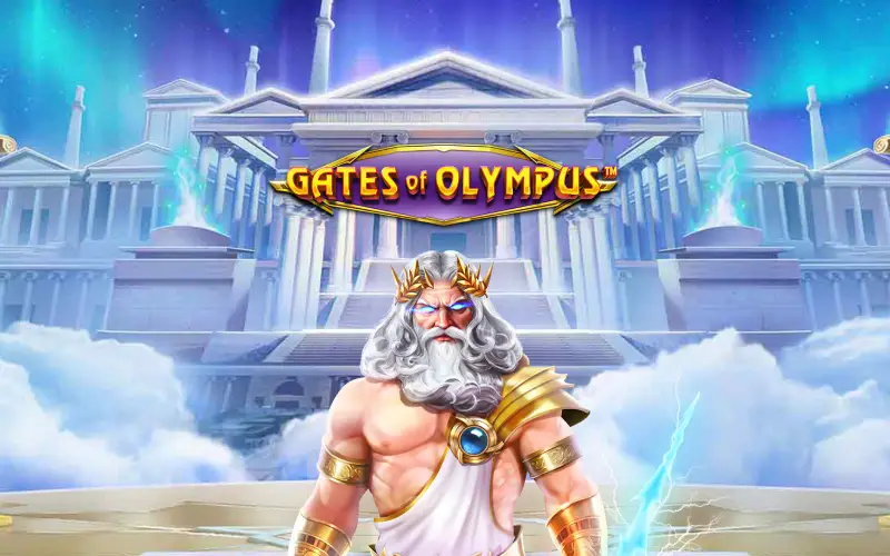 Catch multiplier orbs when playing Gates of Olympus by Pragmatic Play inside Parimatch app.