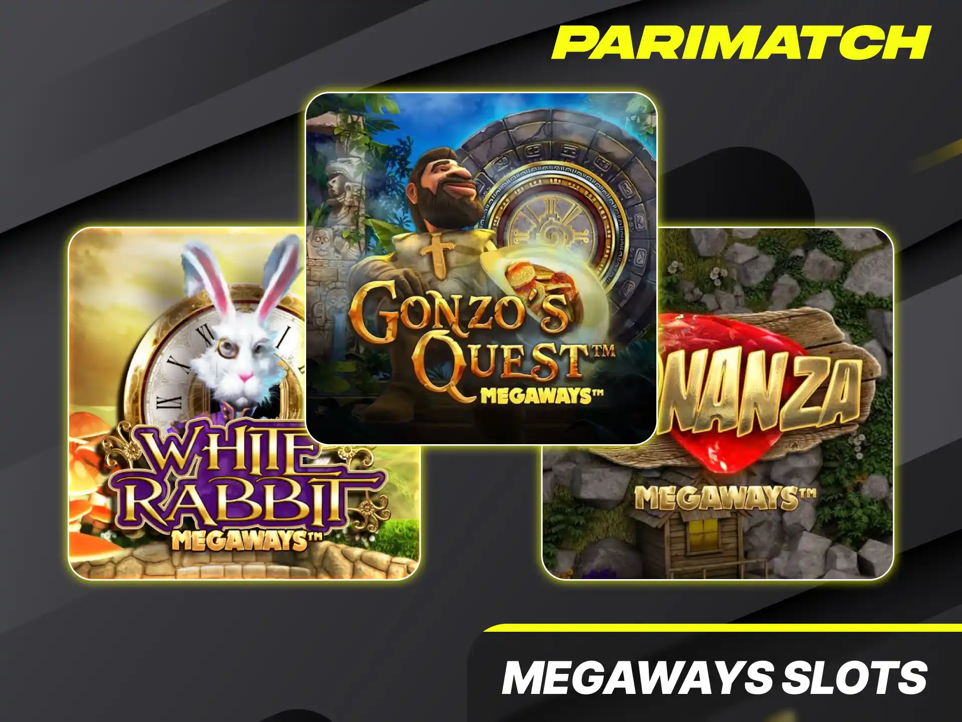 Experience thousands of ways to win by playing dynamic Megaways slots at Parimatch slots.